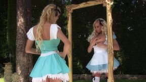 Alice in wonderland lesbian parody