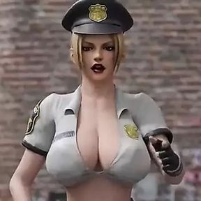 Female cop want my cock