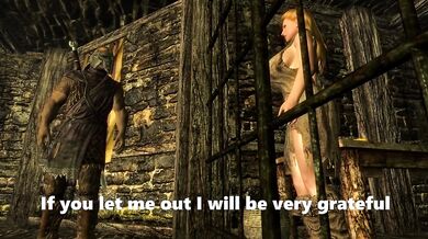 Andrea's Prison Gang Bang A Skyrim Story