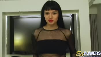 Ed Powers' Asian Debutante Delight: A Retro Blowjob Treat