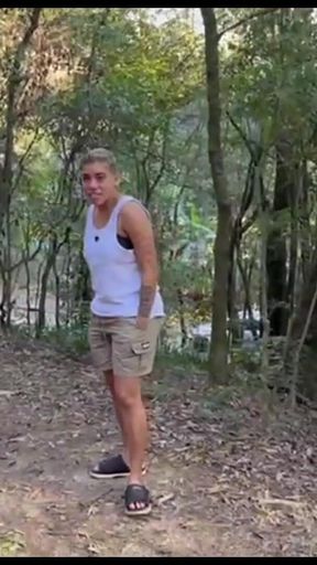 The Naughty Girl Boyceta Took Me for a Walk and We Ended up Getting Naked in the Park