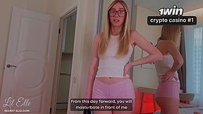 Stepmom Slaps My Face With Her Spermy Thong Smell It Asshole! Then Flood My Womb!