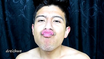 All the lipstick