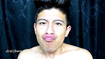 All the lipstick