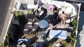 Caught My Neighbor's Wife Sunbathing Nude