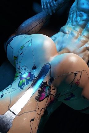 Sexy Robot Chick Is Thirsty for Anal Sex