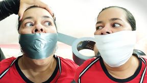 Curious MILF Graciela Gets Maia's Extreme Multi-Layer Gagging Treatment (SD 480p)