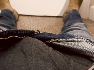 work boots and jeans