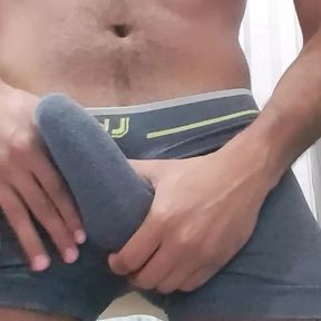 Brand new jerking off - nice and hot jerking off and cumming