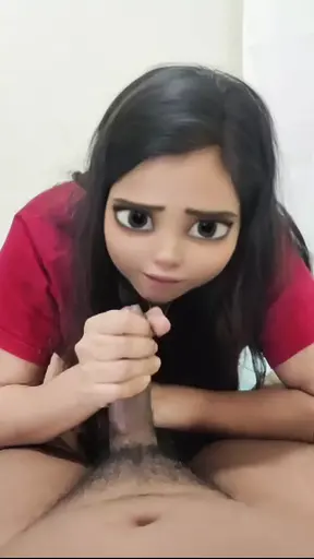 Fantasy Riya Toon Face Blowjob