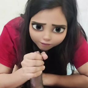 Fantasy Riya Toon Face Blowjob