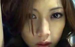 Miho maeshima asian model masturbates her shaved pussy new