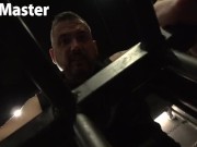POV caged farts slave farted on while locked in cage FULL VIDEO
