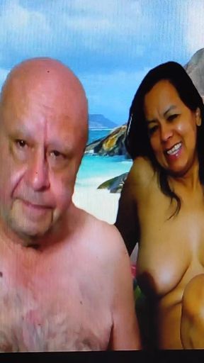 Unforgettable moment from "COMPLETE 4K MOVIE REAL INTERVIEW WITH A NUDIST WITH ADAMANDEVE AND LUPO"