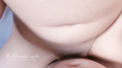 Our accidental cumshot made me choke on her creamy juices rough doggystyle thrusts