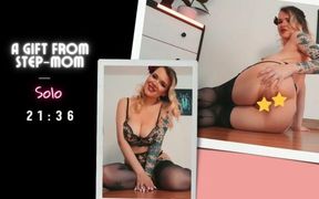 A Gift From Stepmom. Step-stepmom Gives You Every Hole for Your Birthday Anal and Vaginal