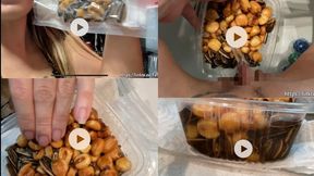 WATERED AND PACKED KIKOS AND PIPES. ( PEE- Fetish food). Fenix10