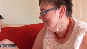 AgedLovE BBW Chubby Granny Honey And Sam Bourne