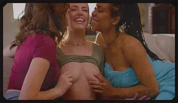 Intense Lesbian Threesome with Freya Parker, Kira Noir, and Spencer Bradley