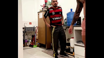 The water delivery guy showed up different... the tension was so strong you could clearly feel the bulge