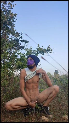 Sitting Nude in Morning Alone