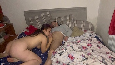 TeoCleopatra - My stepdaughter, Cleopatra, wakes me up in the morning with her mouth on my dick and licks and sucks and fucks me hard