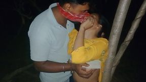 After a Long Time Having Sex in Deep Forest at Midnight