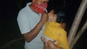 After a Long Time Having Sex in Deep Forest at Midnight