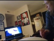 Cock Hero with Wolfradish!  Cumshot at 2:20