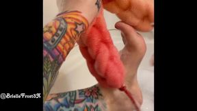 Soapy Inked Angel Toes