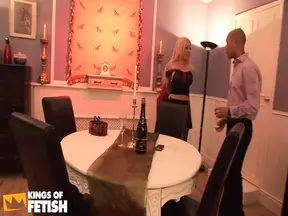 Tattooed guy banged hard in 69 and more by hot blonde babe