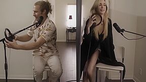 Real Female Orgasm Action With Alluring Aiden Ashley And Michael Vegas From