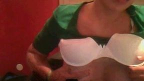 After a few thoughts this girl shows me her small boobies