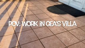 GEA DOMINA - POV: WORK IN GEA'S VILLA (MOBILE)