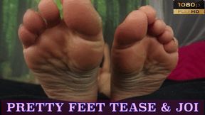 Pretty Feet Tease & JOI - {HD 1080p}