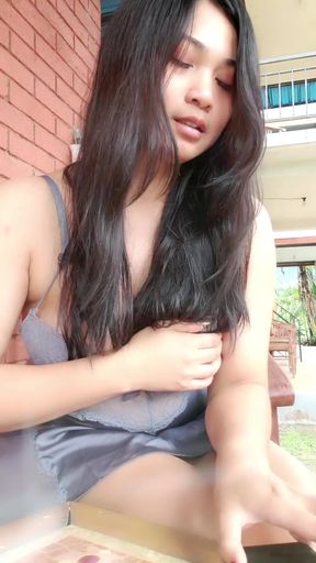 Memorable moment from &quot;Masturbate outdoor girl indonesian village girl&quot;