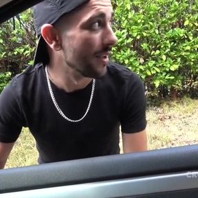Kevin Ass used raw outdoor by young straight dude
