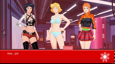 Totally Spies Paprika Guide Alex Clover Sam Thigh and Butt Jobs