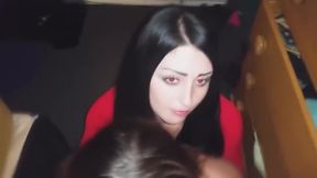SEXY!!! sammie louisburg and new slave share cum