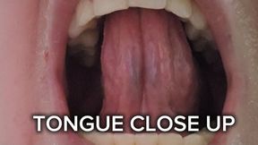 Extreme Close-Up of My Wet Tongue Slowly Moving and Teasing You With Every Lick