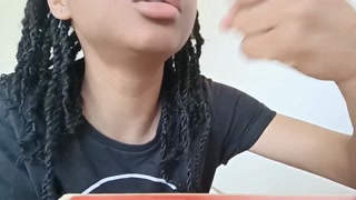 JOI Ebony Cum Deposit Begs You To Stroke His Cock And Nut In Her Mouth | Deep Throat