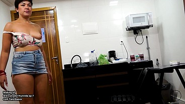 TAIS DAEVA nos BASTIDORES DO TIGRÃO 1