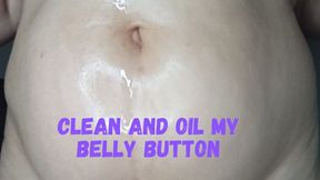 Clean and oil my belly button