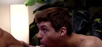 Seductive twink Jack Bailey moans while daddy Jax