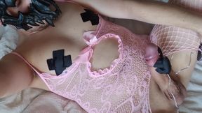 Teen Using Vibrators Around His Cock Then Shoots A Huge Loaf