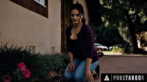PURE TABOO Stepmom Sheena Ryder Gives In To Stepson's DP Threesome Request - GERMAN SUBTITLES