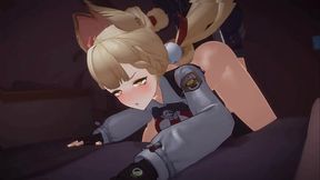 Zenless Zone Zero - Alice Thymefield 3D Hentai Sex Animation