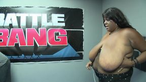 Oversized black girl gets slammed by BBC