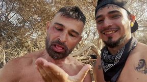 feel the heat with daddy!!! a horny time outdoors