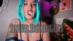 Sensual Smoking Lips